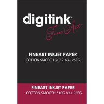 1 - FINE ART COTTON SMOOTH 310GR A3+ 25FG