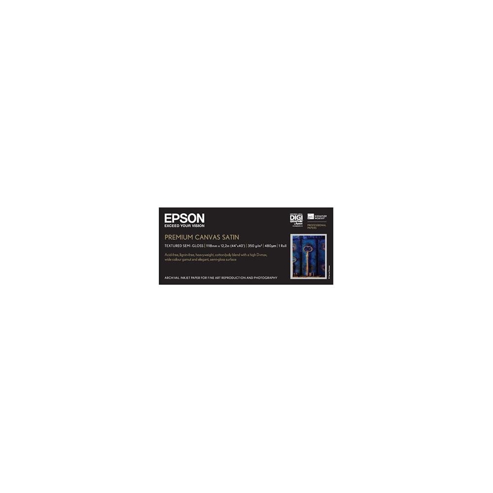 1 - EPSON PREMIUM CANVAS SATIN 350G 111,8X12,19M