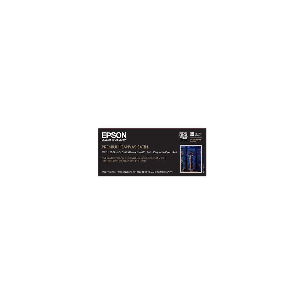 1 - EPSON PREMIUM CANVAS SATIN 350G 33,02X6M (A3+)