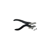 PINZA TENDI TELA NERA CM 8